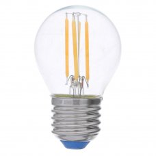 Лампа светодиодная филаментная Airdim, форма шар, E27 5 Вт 500 Лм свет тёплый