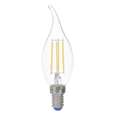 Лампа светодиодная филаментная Airdim, E14 5 Вт 500 Лм свет холодный, SM-81965447