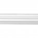 Плинтус угловой полистирол ударопрочный Decomaster D003 белый 30х30х2000 мм, SM-81965519