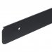 Планка для столешницы торцевая, 38 мм, металл, цвет чёрный матовый, SM-81967073