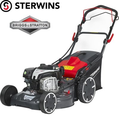 Газонокосилка бензиновая самоходная Sterwins PRO Briggs&Stratton 3.4 л.с 52 см, SM-81967950