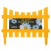 Забор декоративный №7, 3 м, цвет жёлтый, SM-81968073