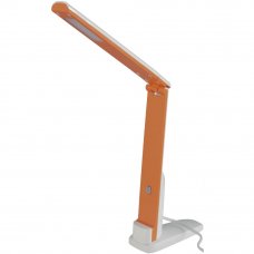Рабочая лампа настольная светодиодная Camelion KD-808 C37 «Fold», цвет белый/оранжевый