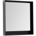 Зеркало с подсветкой «Мокка» 80 см, цвет чёрный глянец, SM-81975432