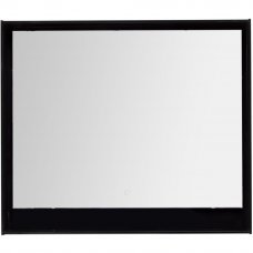 Зеркало с подсветкой «Мокка» 100 см, цвет чёрный глянец