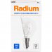 Лампа накаливания Radium «Шар», E14, 60 Вт, прозрачная колба, SM-81980466