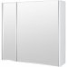 Шкаф зеркальный «Экко», 80 см, цвет белый глянец, SM-81981323