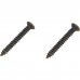 Крючок мебельный KR 0290 BAZ двойной, сталь, цвет старинный чёрный цинк, SM-81981386