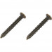 Крючок мебельный KR 0270 BAZ двойной, сталь, цвет старинный чёрный цинк, SM-81981387