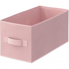 Короб Spaceo Kiss 15х31х15 см 6.9 л полиэстер цвет розовый