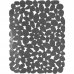 Коврик для мойки Delinia, 40х30.5 см, силикон, сталь, цвет серый, SM-81995540