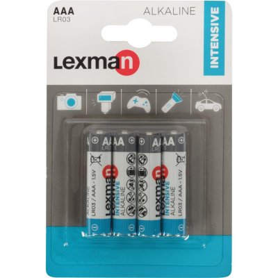 Батарейка алкалиновая Lexman AAA, 4 шт., SM-82003974