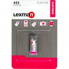 Батарейка алкалиновая Lexman V23, 1 шт.