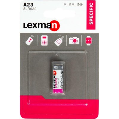 Батарейка алкалиновая Lexman V23, 1 шт., SM-82003986
