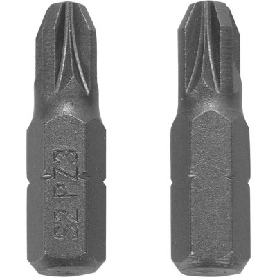 Биты Dexter, PZ3, 25 мм, 2 шт., SM-82007956