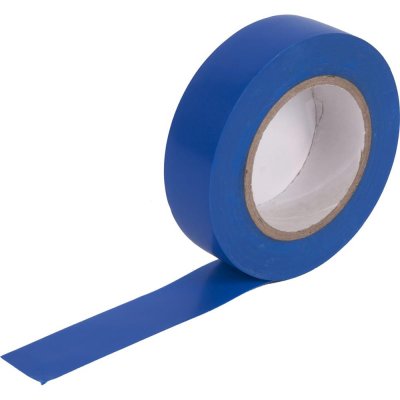 Изолента 0.15x19 мм, 15 м, цвет синий, SM-82025255