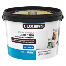 Краска для стен и потолков Luxens база A 10 л