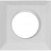 Светильник встраиваемый квадратный «Камень», GU5.3, гипс, SM-82026123