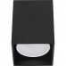 Светильник накладной квадратный, GU10, 8 см, цвет чёрный, SM-82026126