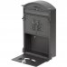Ящик почтовый Standers, цвет чёрный, SM-82034117