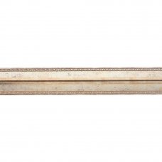 Молдинг настенный полистирол угловой Decomaster 116-127 золотой 30х30х2000 мм