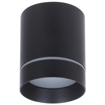 Светильник накладной светодиодный Elektrostandard DLR021, 9 Вт, 4200 К, цвет чёрный матовый, свет холодный белый, SM-82041853