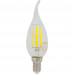 Лампа светодиодная Osram E14 220 В 5 Вт свеча на ветру 660 лм, тёплый белый свет, SM-82057136