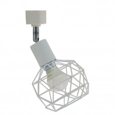 Трековый светильник «Spiro» со сменной лампой E14 40 Вт, 2 м², цвет белый