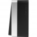 Выключатель накладной Werkel Gallant 1 клавиша, цвет чёрный с серебром, SM-82063360