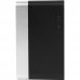 Розетка накладная Werkel Gallant с заземлением, цвет чёрный с серебром, SM-82063364