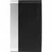 Розетка двойная накладная Werkel Gallant с заземлением, цвет чёрный с серебром, SM-82063366