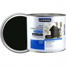 Эмаль универсальная Luxens 2.5 кг чёрный