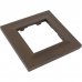 Рамка для розеток и выключателей Legrand Structura 1 пост, цвет бронза, SM-82064688