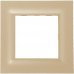 Рамка для розеток и выключателей Legrand Structura 1 пост, цвет золото, SM-82064689