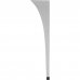 Ножка для стола 710мм, цвет серый, SM-82066739