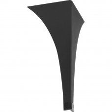 Ножка для журнального стола 400 мм, цвет чёрный