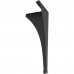 Ножка для журнального стола 400 мм, цвет чёрный, SM-82066742
