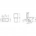 Унитаз напольный безободковый Jacob Delafon Elite универсальный выпуск двойной слив, сиденье микролифт, SM-82068918