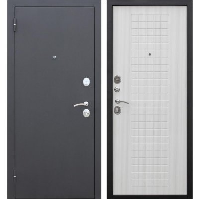 Дверь входная металлическая Гарда Муар, 860 мм, левая, цвет дуб сонома, SM-82096731
