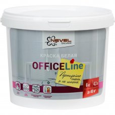 Краска для офиса Office Line износостойкая цвет белый 6 кг