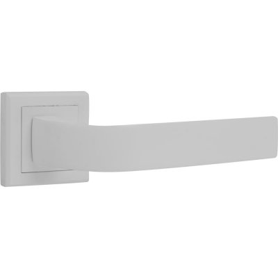 Ручка дверная на розетке Z 202 WP, цвет белый, SM-82105545