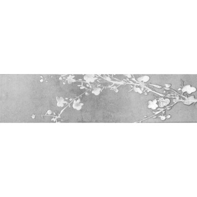 Керамогранит Sakura 60x15 см цвет тёмно-серый, 4 шт., SM-82109574