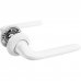 Ручка дверная на розетке Droid RM WH19, цвет белый, SM-82110044