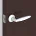 Ручка дверная на розетке Supreme RM WH19, цвет белый, SM-82110045