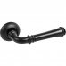 Ручка дверная на розетке Serenity RM BL24, цвет чёрный, SM-82110048