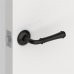 Ручка дверная на розетке Serenity RM BL24, цвет чёрный, SM-82110048