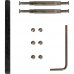 Ручка дверная на розетке Xtra ABL28, цвет тёмная медь, SM-82110308