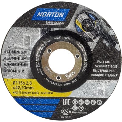 Абразивный круг Norton 115x2.5 мм, SM-82113326