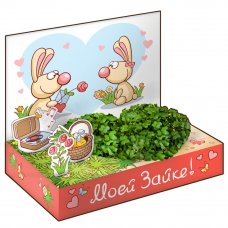 Живая открытка Веселые моменты: Моей зайке!