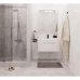 Коврик для ванной комнаты Ripple 50х80 см цвет серый, SM-82113856